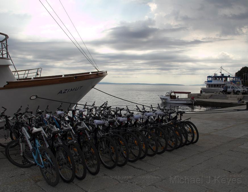 IMG_4303 copy.jpg - Bikes ready for the cruise passengers